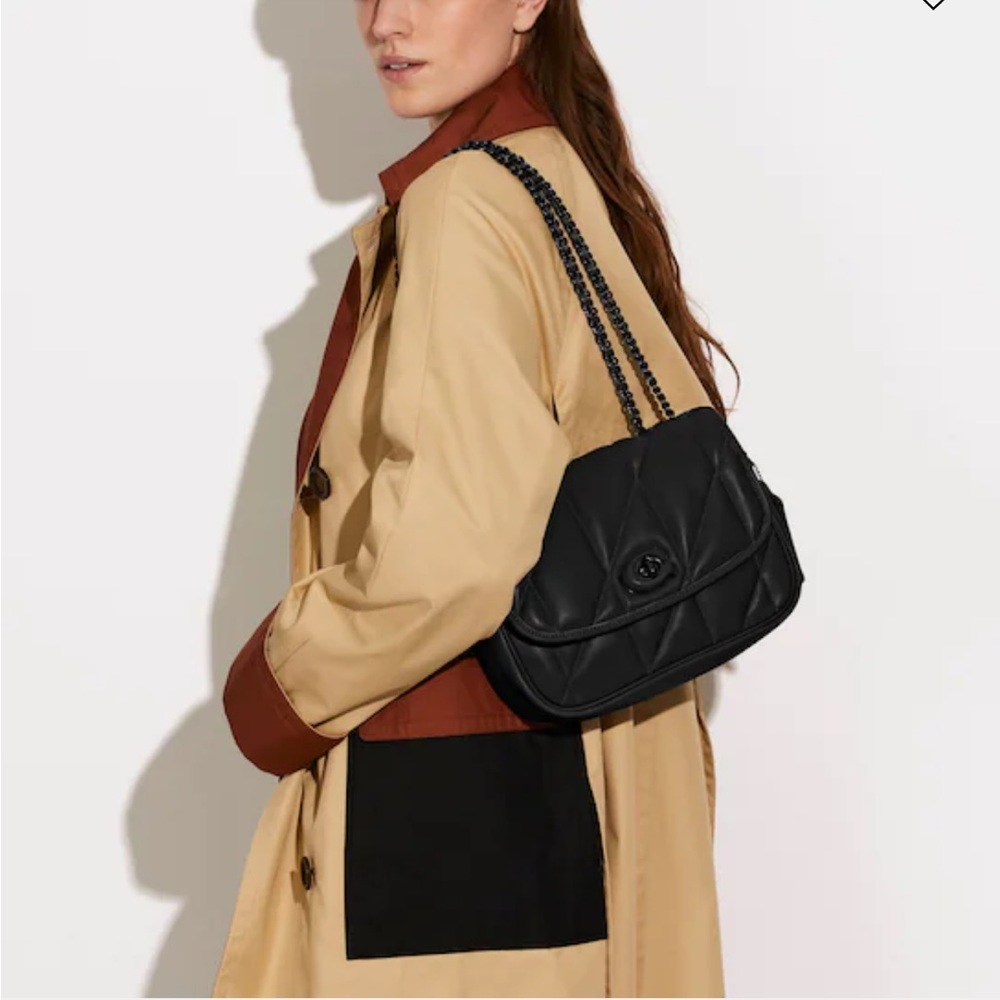 Coach Pillow Madison Shoulder Bag With Quilting